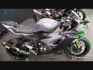 2019 kawasaki ninja zx6r 636 walkaround debut at 2018 aimexpo las vegas