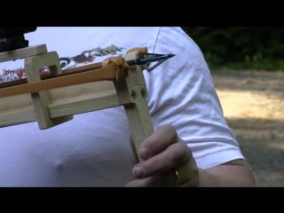 Look3 homemade bullpup crossbow accuracy and power for under 20 euros