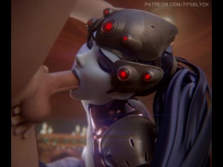 Overlook widowmaker (porno, gif, 3d, 18+, порно, гиф, 3д, hentai)