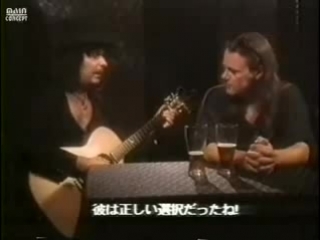 Ritchie blackmore & doogie white sad alcoholic