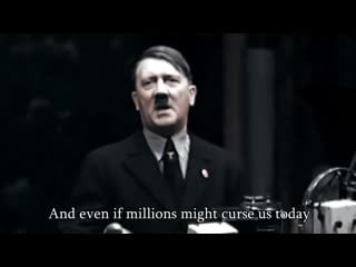 Adolf hitler speech (english subtitles)