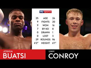 Джошуа буатси лиам конрой / joshua buatsi liam conroy