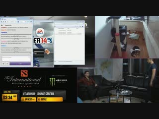 Kuroky, puppey, bruno and cyborgmatt playing gang beats