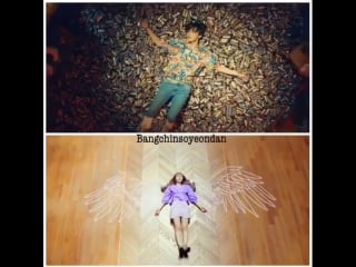 [similar] fake love (bts)/ memoria (gfriend)