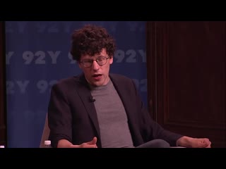 Jesse eisenberg in conversation with thane rosenbaum