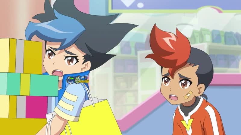 Ксандер и ринго ходят с зои за покупками