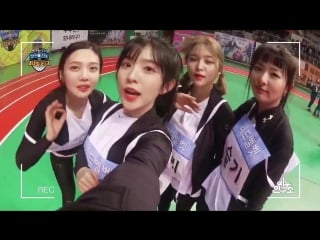 |official| 180215 2018 idol star athletics championships #redvelvet #레드벨벳 #irene #아이린 #seulgi #슬기 #joy #yeri
