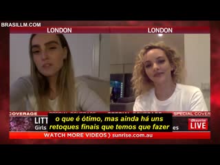 Perrie diz que o sexto album da little mix está quase pronto (legendado pt/br)