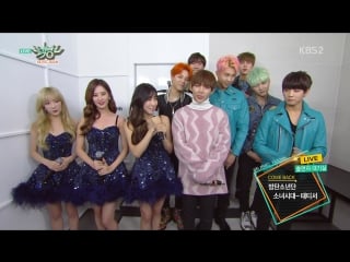 [backstage] 151204 bts @ music bank