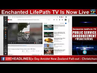 Christchurch, nz, suspect arrested twice? bbc & cnn two different clips |