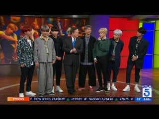 171116 bts in ktla morning news