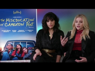 Weve been chatting to @chloegmoretz and director @desireeeakhavan about themiseducationofcameronpost and their love of dancing o