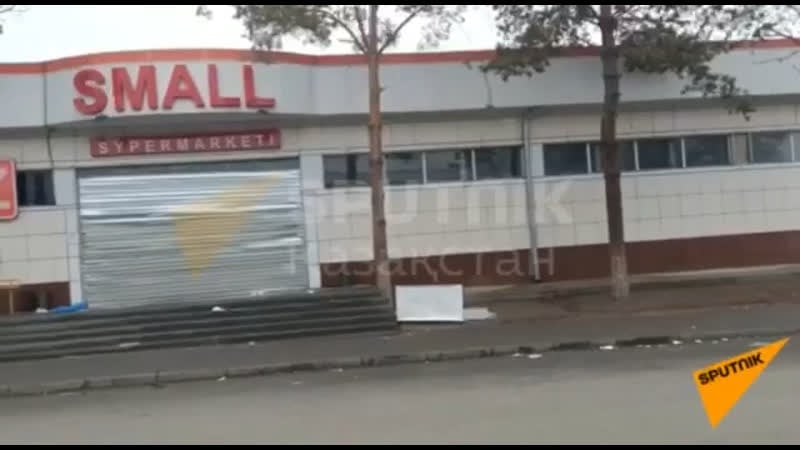 В талдыкоргане слышны автоматные очереди