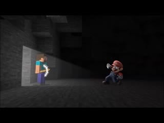 Стив и алекс из minecraft в super smash bros ultimate