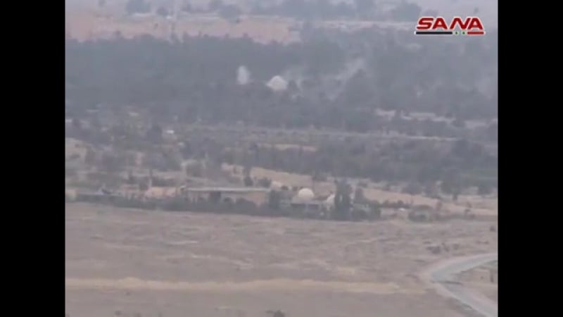 Обнародовано видео боев за пальмиру, где геройски погиб российский офицер