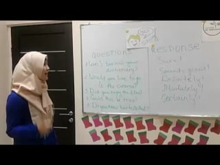 Equivalence to "yes" from miss farida