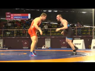 97кг 1/8 final • aleksandr golovin (rus) vs dzmitry kaminski (blr)