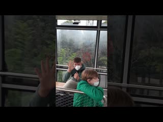 Канатная дорога над рейном per seilbahn in koblenz uber den rhein