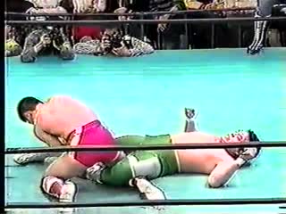 Kenta kobashi/jun akiyama/kentaro shiga vs mitsuharu misawa/yoshinari ogawa/jinsei shinzaki