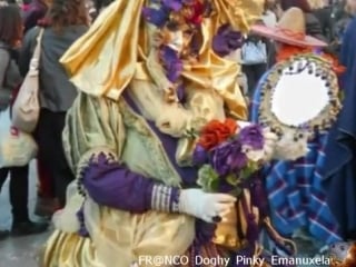 Gran canal a carneval mascare e gondoe rondò veneziano la serenissima