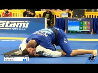 Marcus almeida vs max gimenis #ibjjfworld19