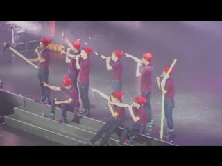 [fancam] 20160109 exoluxion #2 in singapore day 1 peter pan
