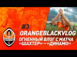 Огненный влог с матча шахтер – динамо | #orangeblackvlog #3