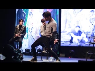 [fancam] 161221 сексуальный танец джейби @ fan meeting in cebu (philippines)