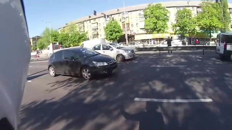 Кража сумки и помощь мотоциклиста