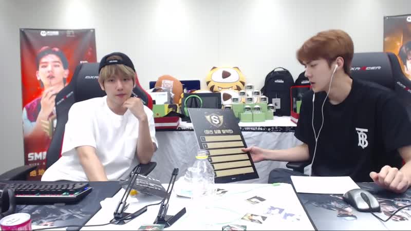 [full] 180928 2018 sm super celeb league (baekhyun cam)