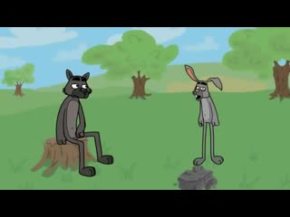 Странный мультик про зайца