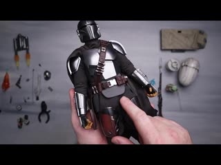 Hot toys tms015 the mandalorian the mandalorian and the porn collectible set (deluxe version) 1/6