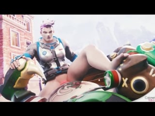 Overwatch hentai zarya