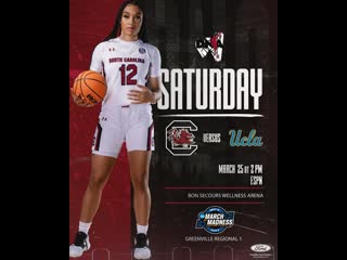 #1 south carolina gamecocks vs #4 ucla (sweet 16) (ncaa women's basketball tournament)