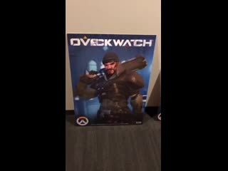 There’s some old overwatch retribution posters of the blackwatch team laying around in the hallways at the office we must be fr