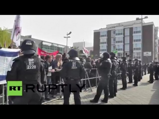 Gemeinsam stark demo in erfurt