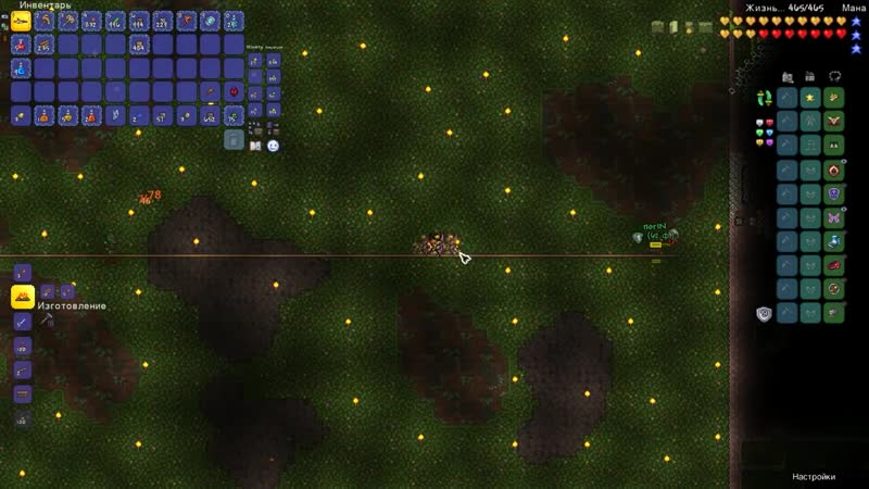 [филин] прохождение terraria с nor1n #4 / похититель золота