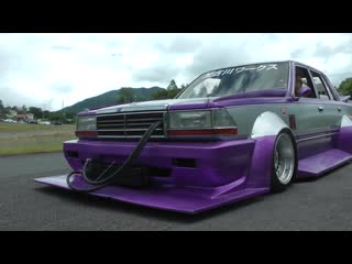 【旧車 街道レーサー】チャリティーミーティングin蒜山 入場編1 ¦ perfect stance