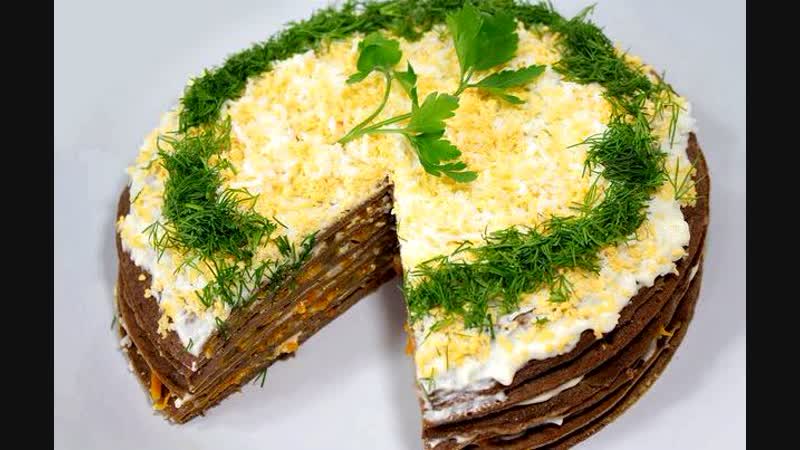 Печеночный тортик