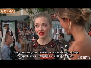 Amanda seyfried i was really willing to pursue a mean girls sequel [rus sub]