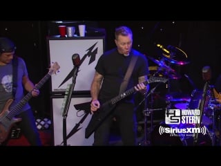 Metallica hardwired live on the howard stern show 2016 09 26