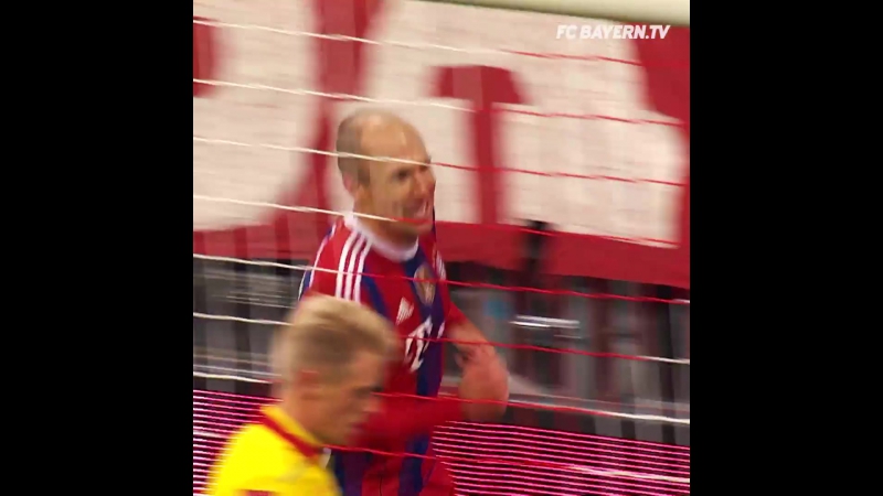 We know how much arjen robben loves a goal against hoffenheim!
