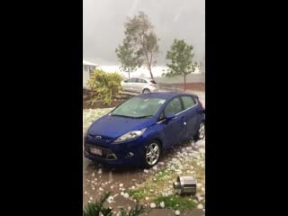 🔥 massive hailstorm, gold coast australia