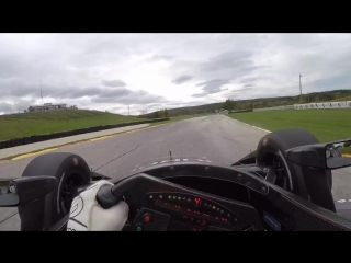 Visor cam spencer pigot at road america in the 2018 #indycar