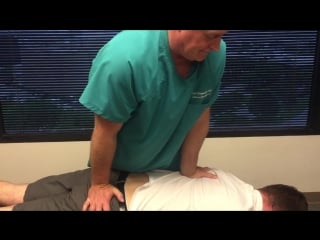 First time chiropractic exam treatment on youtuber at advanced chiropractic relief