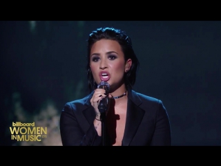 See @ddlovato rock "stone cold" at the #womeninmusic awards this friday on @lifetimetv 🌟