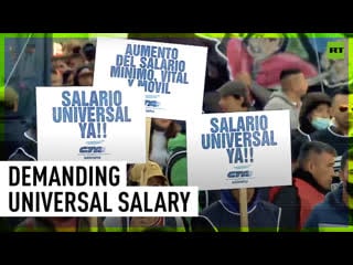 Thousands march through buenos aires over increasing inflation