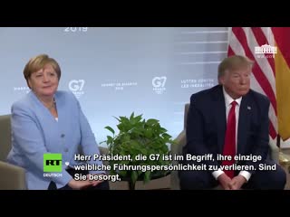 Merkel und trump wollen uns mit is terroristen fluten