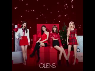 Merry christmas with olens x blackpink