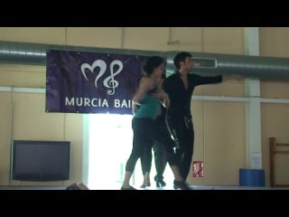 Marco ferrigno, natalia lopez & co workshop on2 combo @ murcia baila 2011
